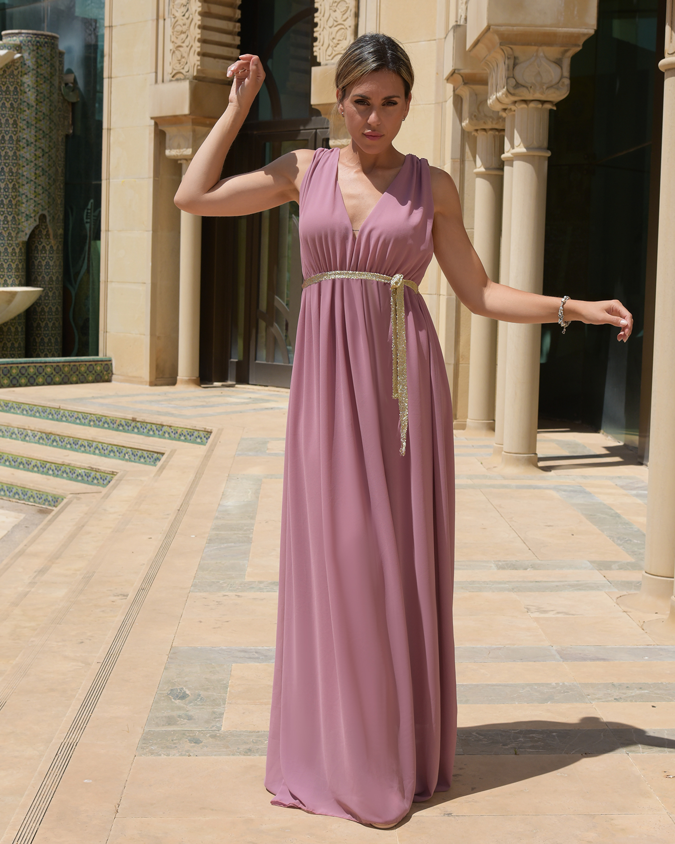 Vestido Largo Cleopatra - Modas Caramel